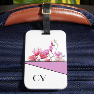 À Bagage Étiquette "Pink" monogramme classique pour bagages