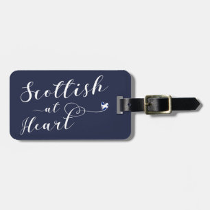 À Bagage Étiquette Scottish At Heart Luggage