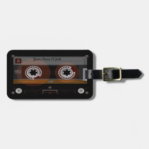 À Bagage Rétro étiquette de MixTape Lauggage de cassette de