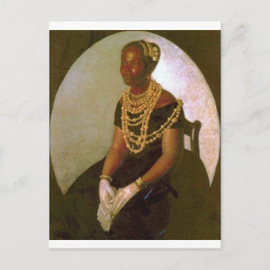 A Baiana Woman Postcard