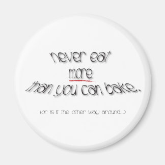 A Baker's Oath Magnet