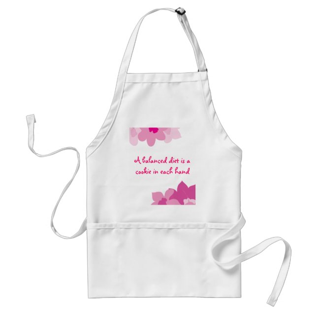 A balanced diet is a ... standard apron (Front)