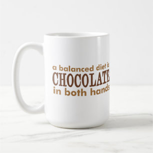 A Balanced Diet is... Coffee Mug