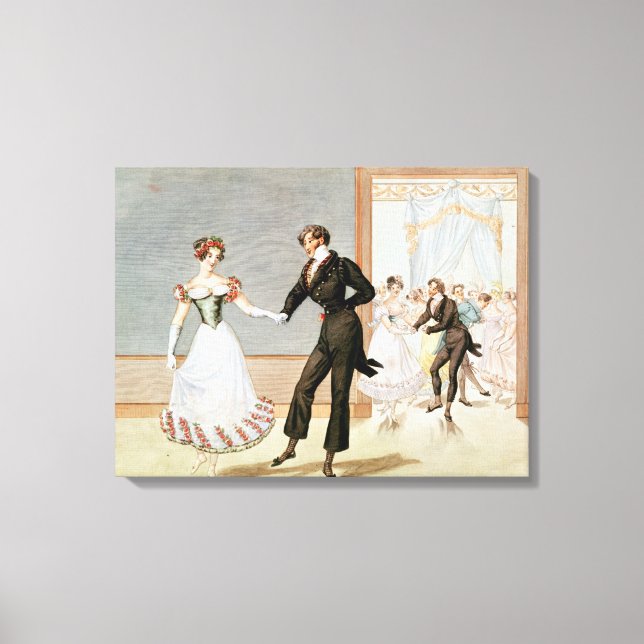 A Ball Canvas Print (Front)