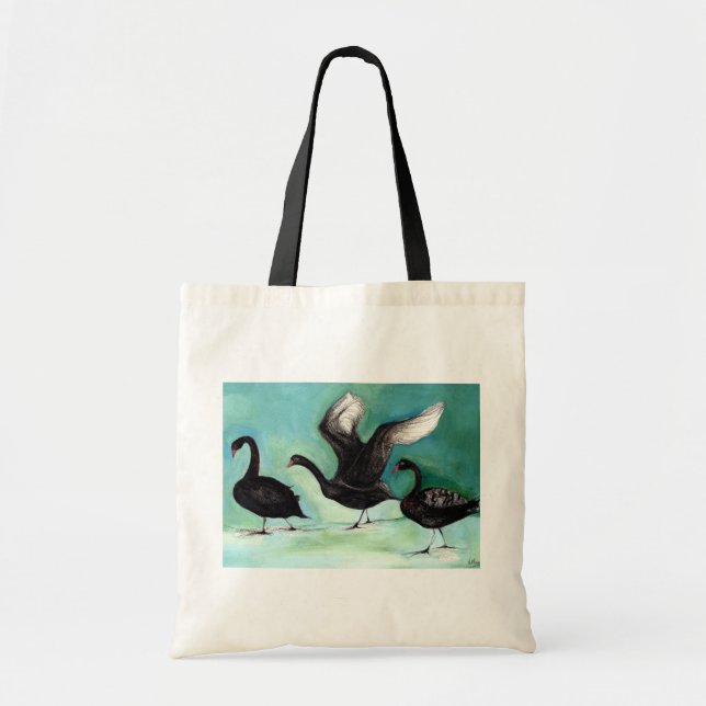 A ballet of Black Swans 2013 Tote Bag (Front)