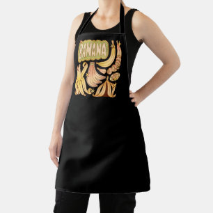 A Banana / Illustration of Banana  Apron