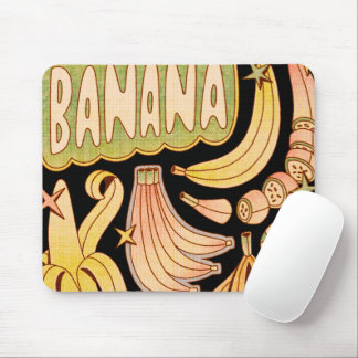 A Banana / Illustration of Banana  Mouse Pad
