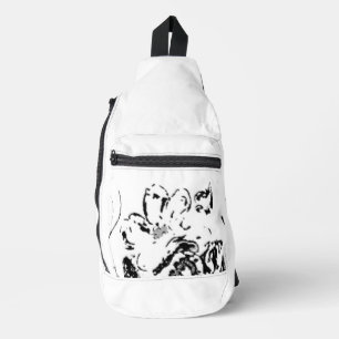 À Bandoulière Imprimer le sac de coupe