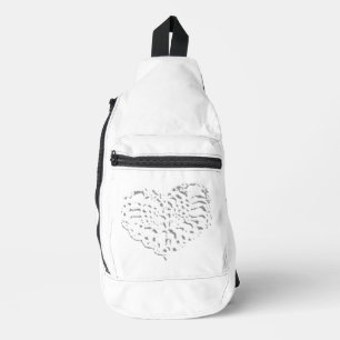 À Bandoulière Imprimer le sac de coupe