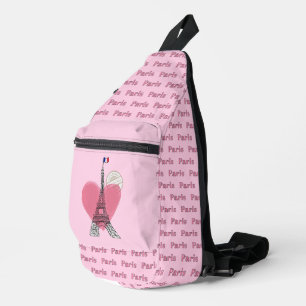 À Bandoulière Paris Eiffel Tour Design Sac