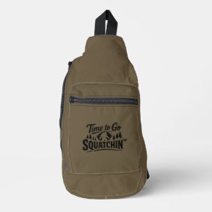 À Bandoulière Sac banane Bigfoot Sasquatch