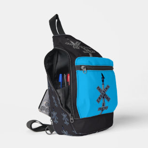 À Bandoulière Sac Urbain Rustique Montre 2 Impression Coupée Sac