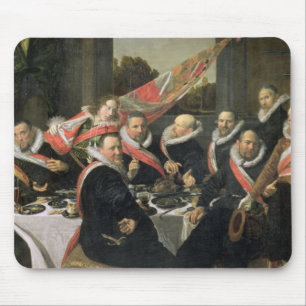 A Banquet of the Officers of the St. George Militi Mouse Pad