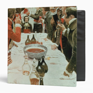 A Banquet to Genet illustration from Washington Binder