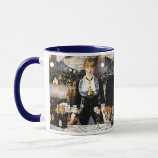 A bar at the Folies-Bergere ~ Customized. Mug
