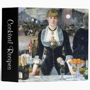 A Bar at the Folies Bergère, Édouard Manet Binder