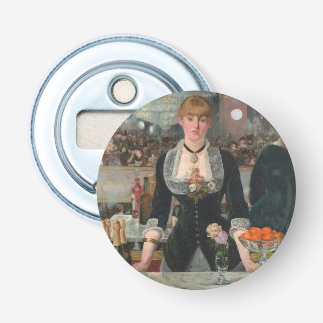 A Bar at the Folies-Bergère Edouard Manet Bottle Opener (Front)