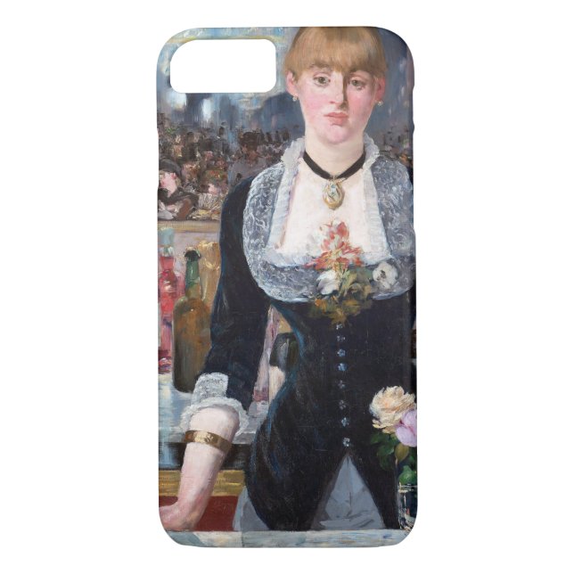 A Bar at the Folies-Bergere, Manet Case-Mate iPhone Case (Back)