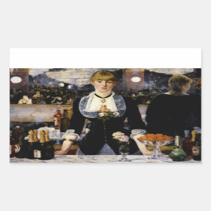 A Bar at the Folies-Bergere Sticker
