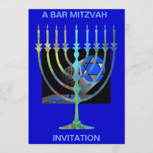 A BAR MITZVAH, INVITATION BY AES