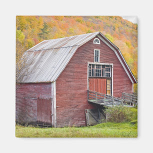 A barn in Vermont's Green Mountains. Hancock, 2 Magnet