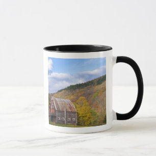 A barn in Vermont's Green Mountains. Hancock, 3 Mug