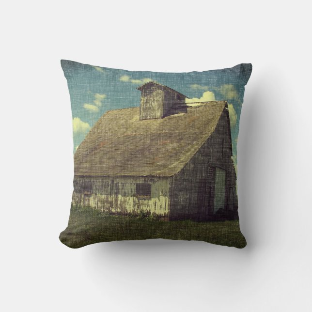 A Barn Throw Pillow (Front)