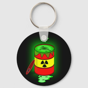 A Barrel of Toxic Waste. Keychain