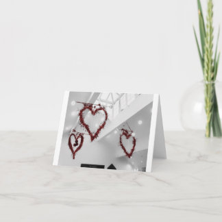 A basic love triangle card