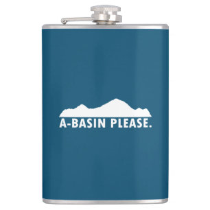 A-Basin Please Hip Flask
