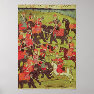 A Battle Scene Poster