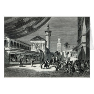 A Bazaar at Tunis