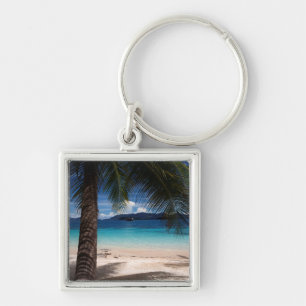 A Beach On Koh Wai Island In Thailand Keychain