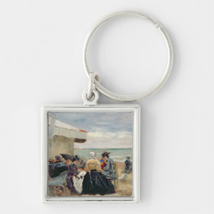 A Beach Scene Keychain