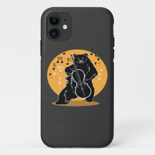 A bear and Cello iPhone 11 Case