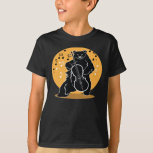 A bear and Cello T-Shirt