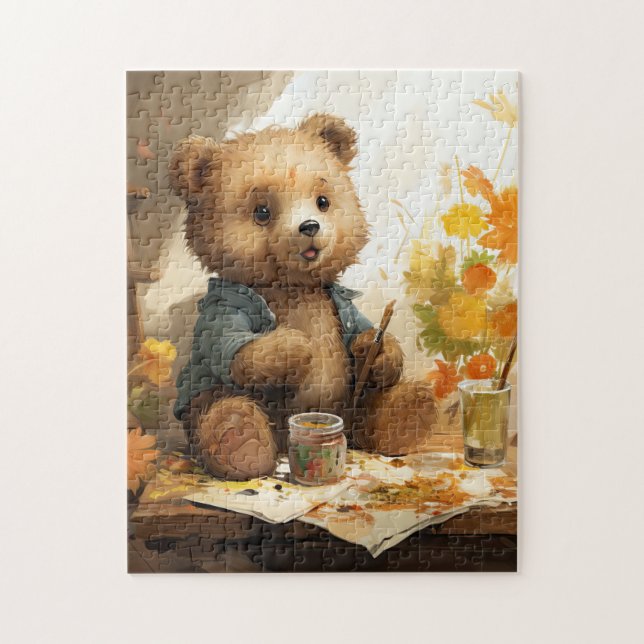 A Bear-y Special Puzzle for Young Explorers! (Vertical)