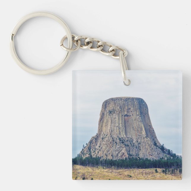 A Bear's Home Keychain (Front)