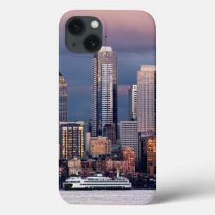 A beautiful and dramatic sunset seen from West iPhone 13 Case