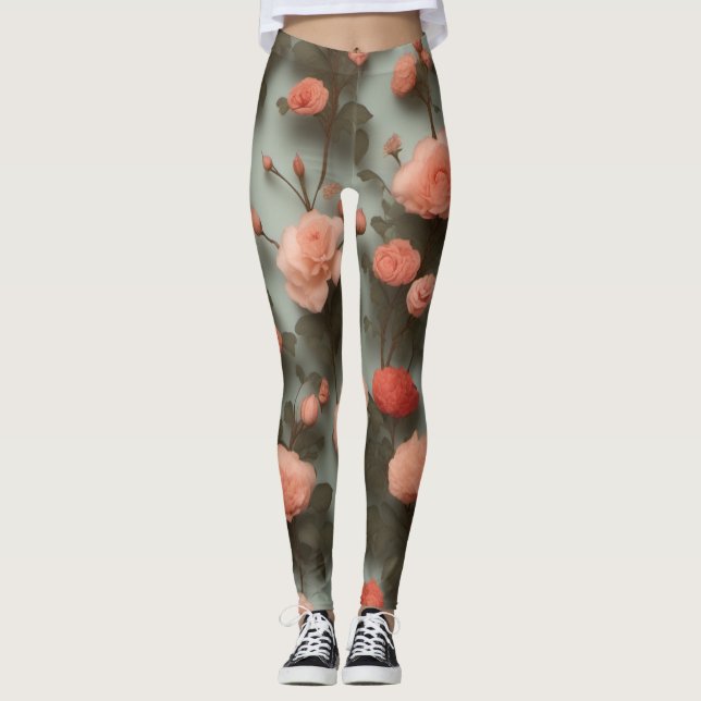 A beautiful design leggings (Front)
