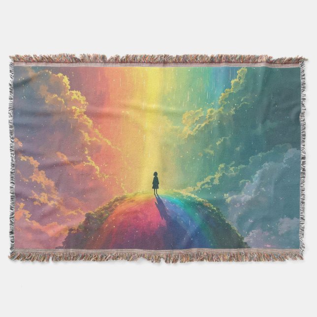 A Beautiful Dream Throw Blanket (Front)