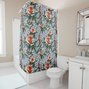 A Beautiful Faux Mosaic Floral Pattern