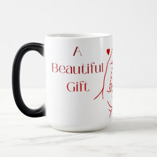 'A Beautiful Gift' Colour Morphing Mug