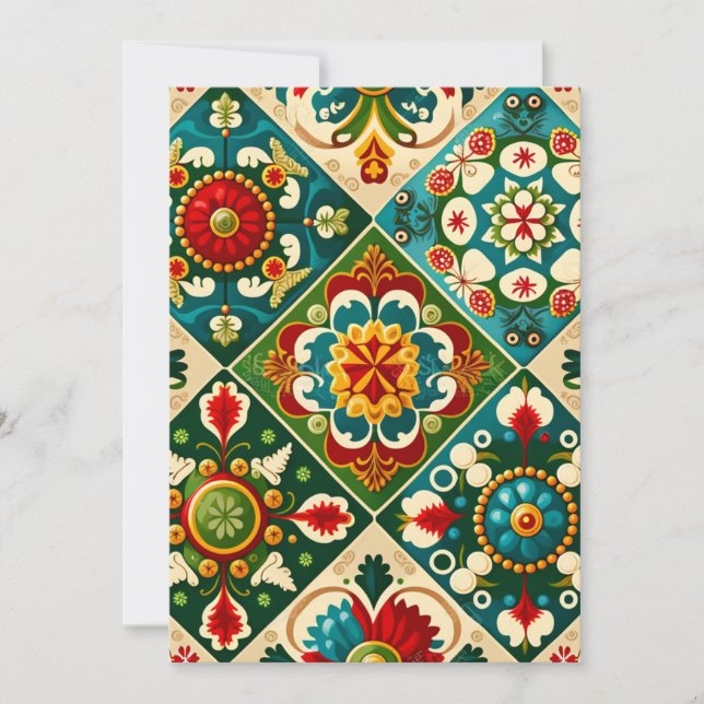 A Beautiful  Happy Holidays Card (Front)