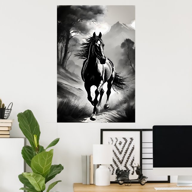 A beautiful horse poster (Home Office)