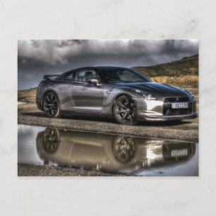 A beautiful image of a beautiful piece of motor en postcard