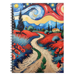 A beautiful meadow notebook