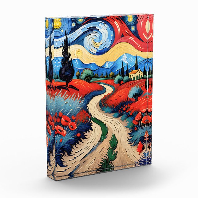 A beautiful meadow photo block (Left)