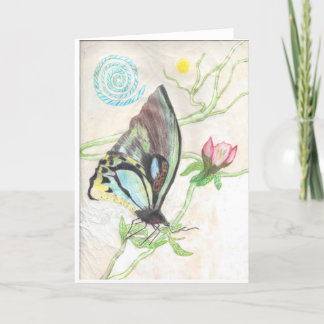 A beautiful  moment in nature thank you card