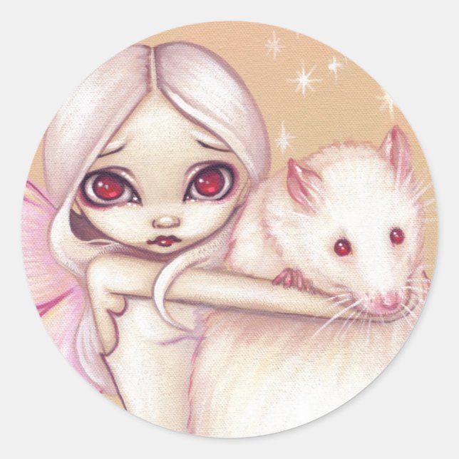 "A Beautiful Rat" Sticker (Front)